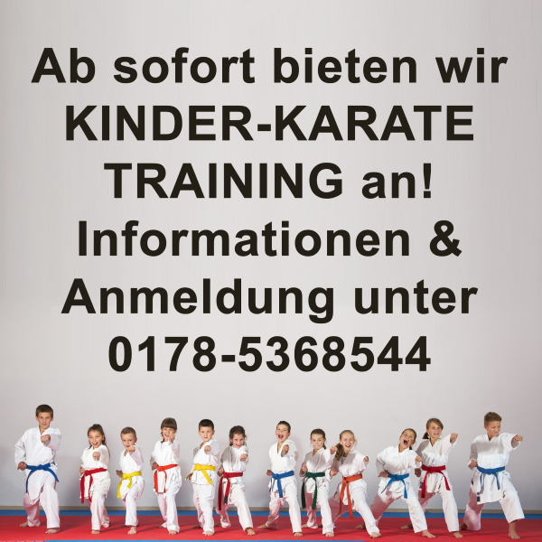 Kinder-Karate-Training