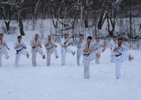 Schneetraining im Grunewald 2010