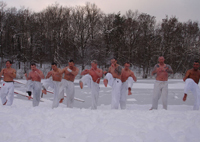 Schneetraining im Grunewald 2010